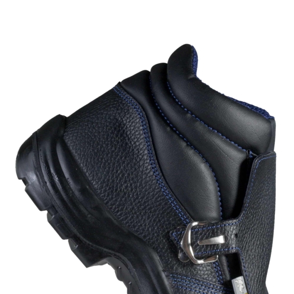 Bocanci Sirin Podeanu-C S1P SRC,  material rezistent la abraziune, asigură aerisirea piciorului, PU 2D, Tip burduf - dublata cu material spongios si protectie metatarsala, Insiretare rapida prin capse metalice