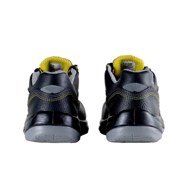 Pantofi Sirin Siriu S1 SRC rezistent la abraziune; asigură aerisirea piciorului PU 2D Tip burduf - dublata cu material spongios Insiretare prin perforatii consolidate cu capse metalice