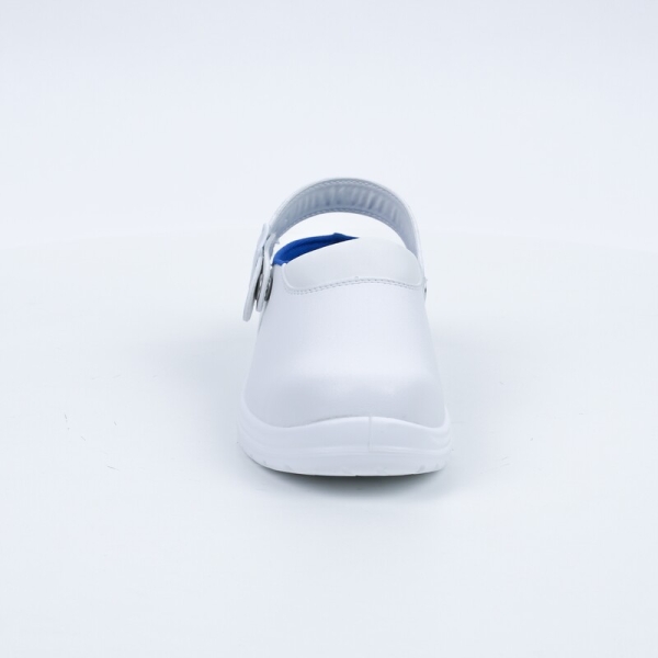 Saboți Sbea  Saboți - Microfibră - Branț : PU/2d Alb