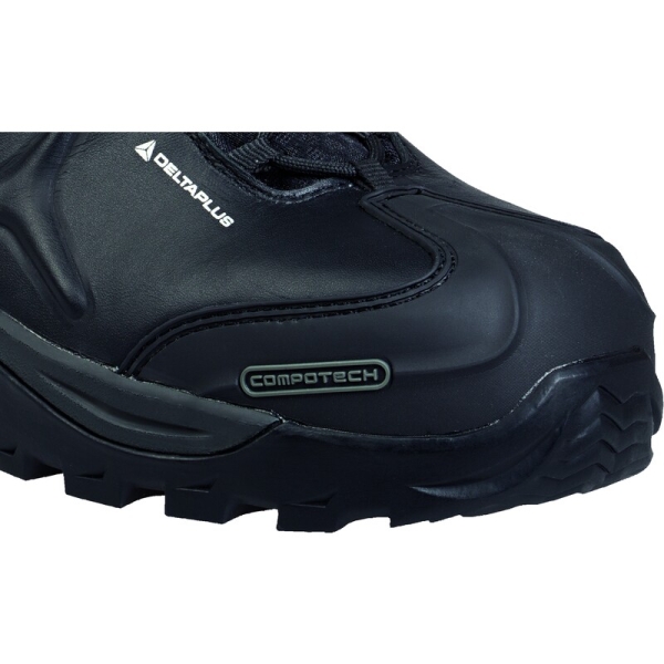Pantofi Tw302 S3 Hro Ci Mas   - Piele - Piele față-Hidrofug - Branț : PU/Nitril Negru