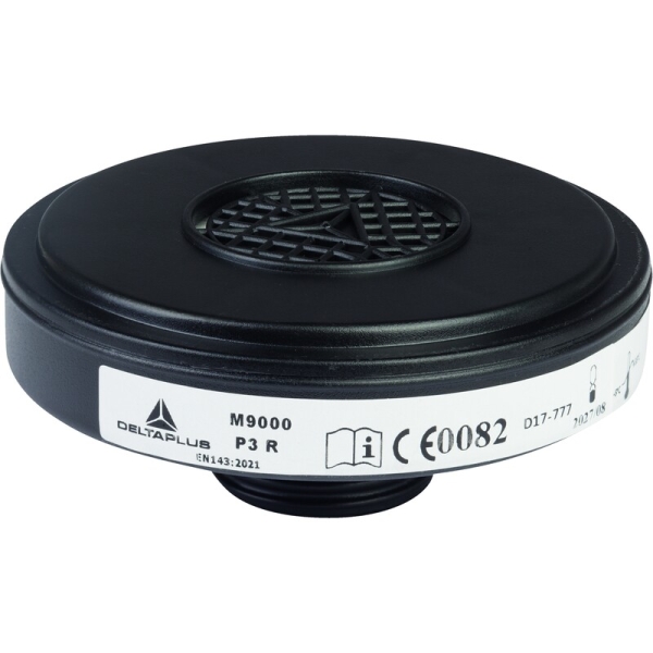 Filtre - Filtru de protecție respiratorie pentru mască - Cutie de 4, culoare Negru