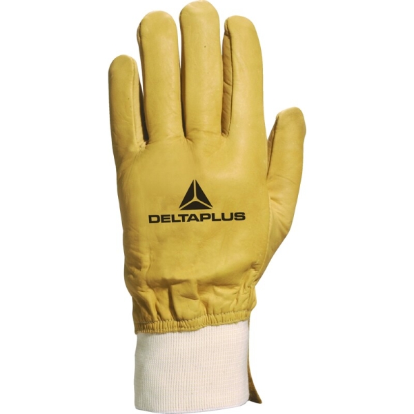 Mănușă preformată palmă piele/dos piele - Bovină, culori: Bej