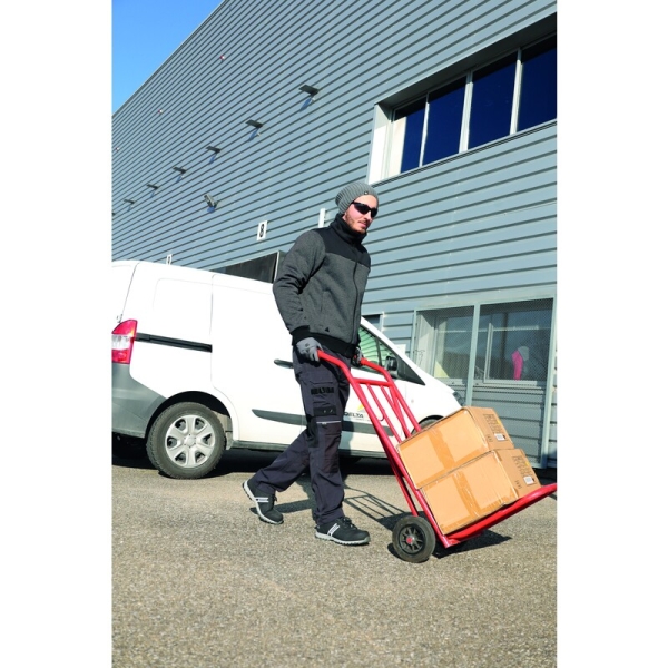 Pantofi Boston S1P  - Material textil - Poliester - Membrană PU - Branț : EVA/Nitril Negru