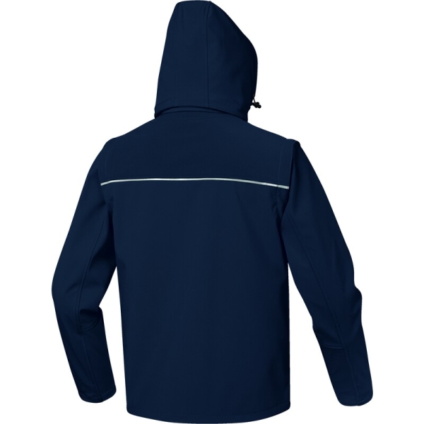 Softshell hidrofug 2 în 1 -  Softshell | Ripstop - 92% poliester 8% elastan - Membrană TPU, 3 straturi laminate, culori: Bleumarin-Portocaliu, Negru, Roșu-Negru