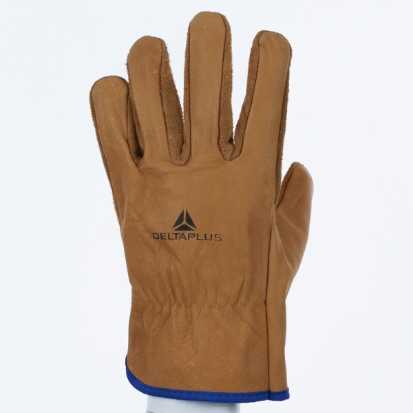 Mănușă preformată palmă piele/dos piele - Bovină, culori: Bej