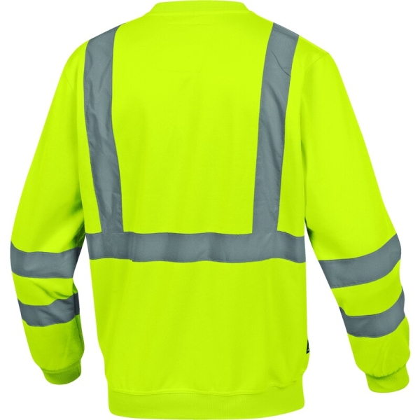 Hanorac de înaltă vizibilitate -  Molton - 75% poliester 25% bumbac - 280 g/m², culori: Galben fluorescent, Portocaliu fluorescent