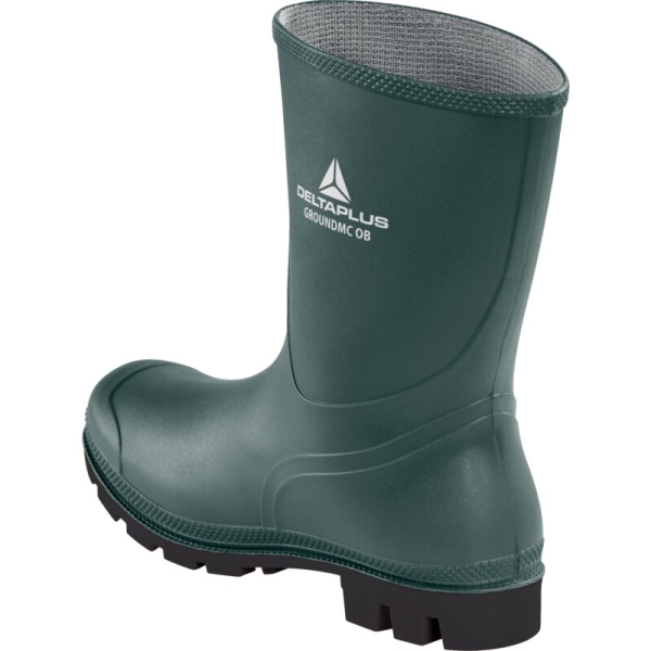 Cizme Groundmc Ob   - PVC - Branț : PVC Verde-Negru