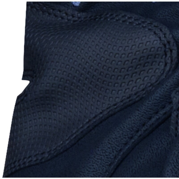 Mănușă tricotată cu strat protector - Poliester - Nitril neted, culori: Gri-Negru