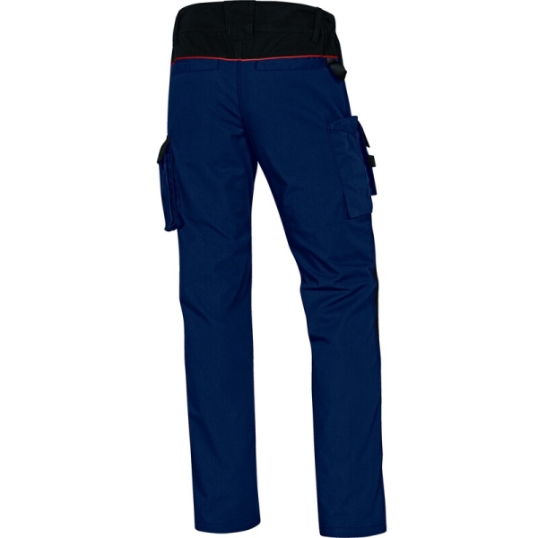 Pantaloni de lucru -  Ripstop - 64% poliester 34% bumbac 2% elastan, culori: Gri-Negru, Bleumarin-Negru