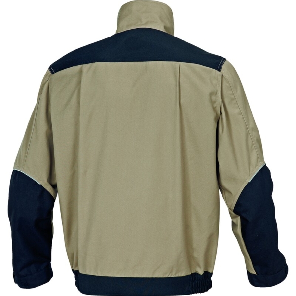 Jachetă de lucru -  Pânză - 60% bumbac 40% poliester - 270 g/m² | Oxford - 100% poliester - 290 g/m², culori: Gri-Negru, Bej-Negru