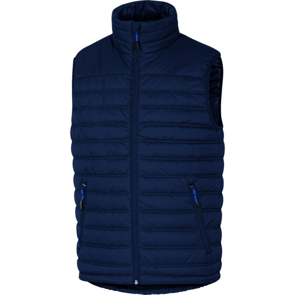 Vestă de puf călduroasă -  Ripstop - 100% poliamidă - Acoperire poliuretanică | Căptuşeală: Tafta - 100% poliester, culori: Bleumarin-Albastru regal, Gri-Portocaliu, Negru-Camuflaj, Negru-Galben, Negru-Roșu