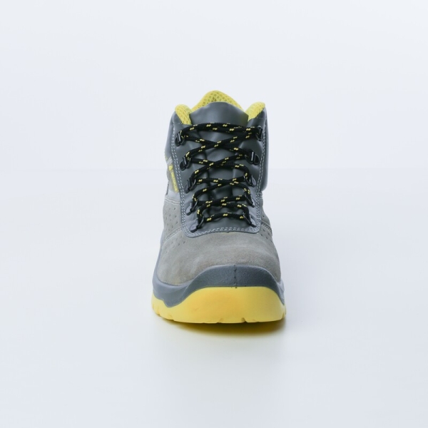 Pantof Tangara S1P M - Piele - Branț : PU Gri-Galben