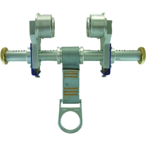 Ancoră temporară cu rotile - Aluminiu, Oțel, Oțel inoxidabil, Poliester, culoare Metalic