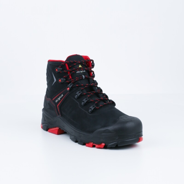 Pantofi Colima S3S  - Piele - Nabuc - Branț : PU/2d/Cauciuc nitrilic Negru