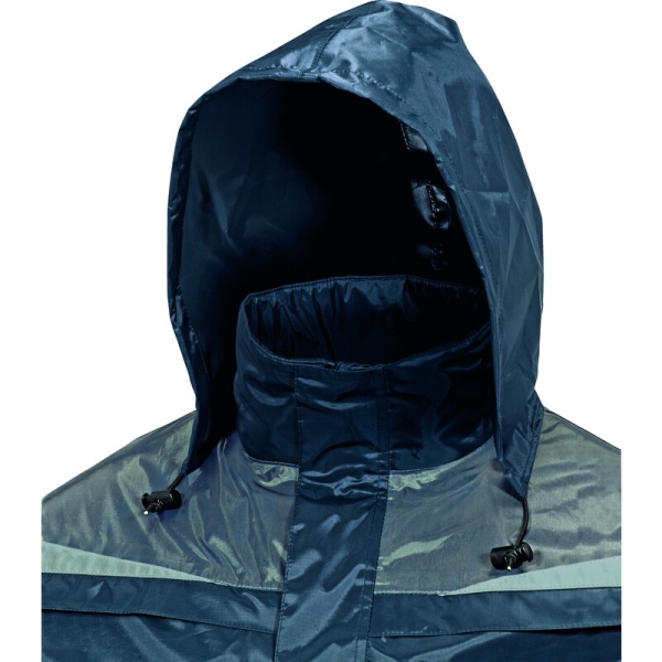 Jachetă -  Pânză - 100% poliester - Acoperire PVC | Căptuşeală: Tafta - 100% poliester, culori: Bleumarin-Gri