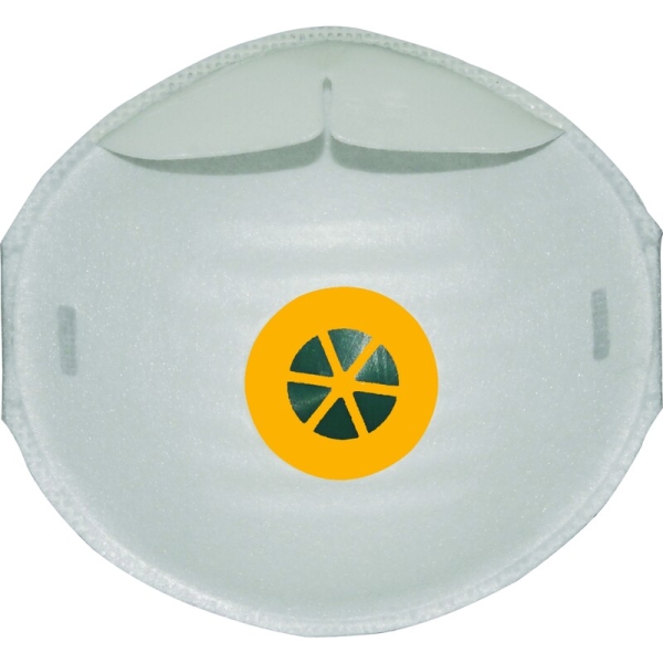 Semimască de unică folosință - Material sintetic nețesut - Pungă de 2, culoare Alb