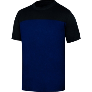 Tricou -  Tricot Jersey - 100% bumbac, culori: Gri-Negru, Bleumarin-Negru, Negru, Portocaliu-Gri