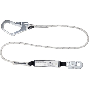 Frânghie din coardă  împletită - Oțel, Poliamidă, Poliester, culoare Alb-Negru