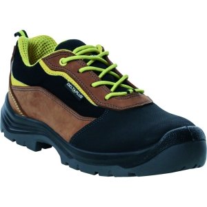 Pantofi De Protecție Eiger S3S   - Material textil - Piele șpăltuită cu membrană din PU - Piele de vacă - Membrană PU - Branț : PU/2d Maro