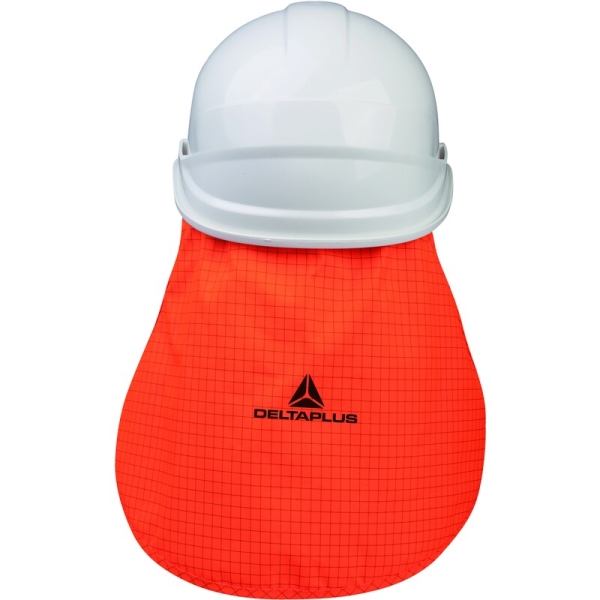 Protecție pentru gât, culoare Portocaliu fluorescent