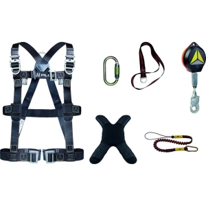 Kit lucru la inaltime: 1x AM002, 1x AN13006C2, 1x HAR23H, 1x HA200, 1x HAPAD2, 1x LV102100, culoare Negru