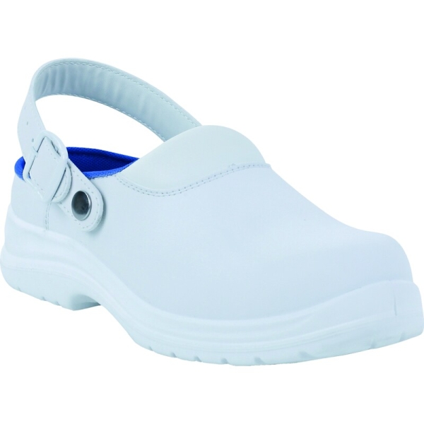 Saboți Sbea  Saboți - Microfibră - Branț : PU/2d Alb