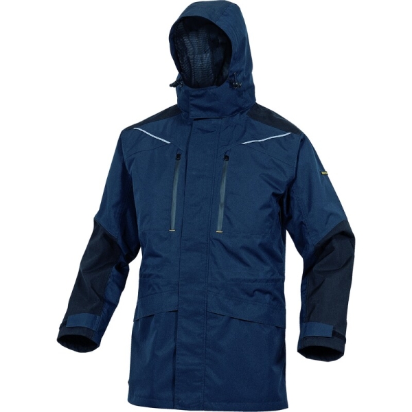 Geacă impermeabilă -  100% poliester - Membrană PU | Căptuşeală - 100% poliester, culori: Bleumarin