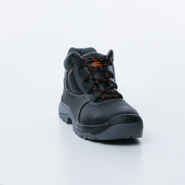 Bocanci Phoenix2 S3S  - Piele - Crupon-Pigmentat-Hidrofug - Branț : PU/2d Negru