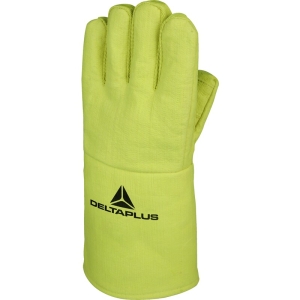 Mănușă preformată palmă material textil/dos material textil - Lungime :  360   mm , culoare Galben