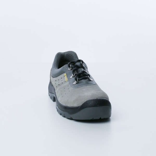 Pantof Fennec4 S1 Low    - Piele - Crustă-Velur - Branț : PU/2d Gri