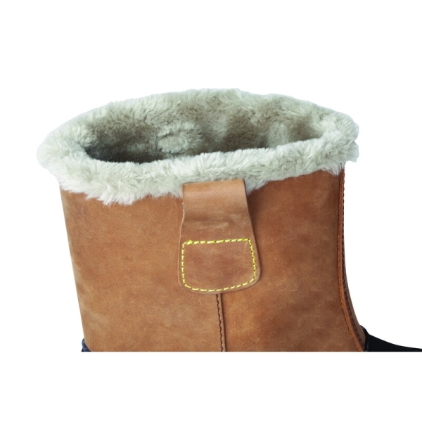 Cizme Taku S3 Ci   - Piele șpăltuită cu membrană din PU - Piele de vacă - Branț : PU/2d Maro