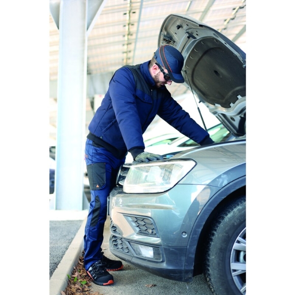 Mănușă tricotată cu strat protector - Aramidă - Latex texturat aderent - Calibru : 10, culori: Negru