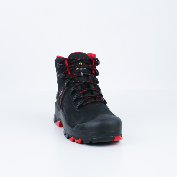 Pantofi Colima S3S  - Piele - Nabuc - Branț : PU/2d/Cauciuc nitrilic Negru