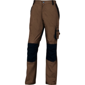 Pantaloni de lucru -  Twill - 100% bumbac | Pânză - 100% poliamidă - Acoperire poliuretanică, 220 g/m², culori: Bej