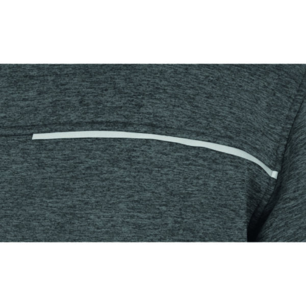 Bluzon călduros -  Tricotaj - 100% poliester | Fleece - 100% poliester, culori: Gri-Negru