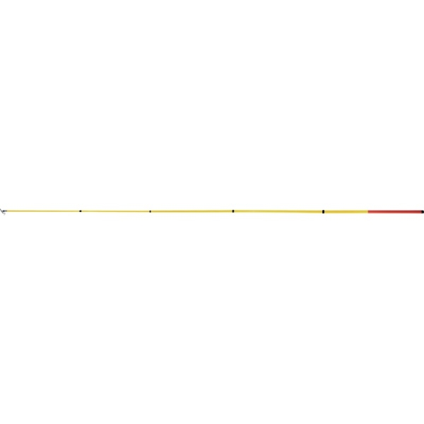 Braț telescopic - Fibră de sticlă, culoare Roșu-Galben fluorescent