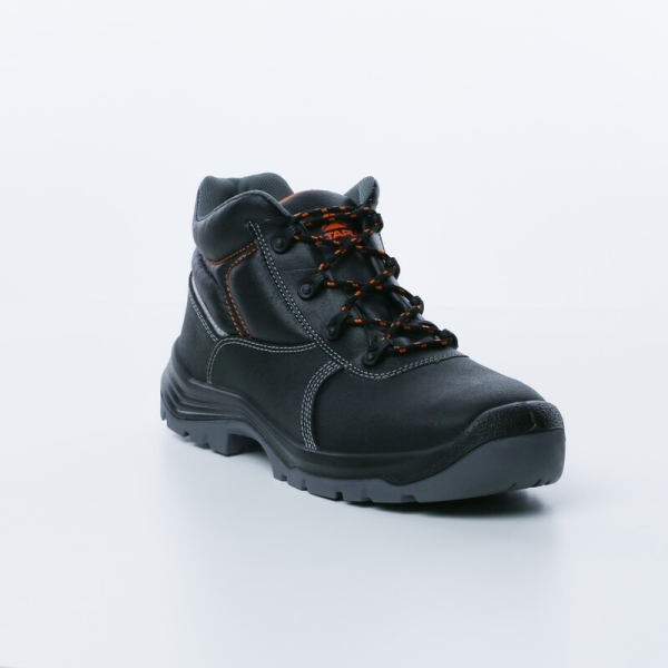 Bocanci Phoenix2 S3S  - Piele - Crupon-Pigmentat-Hidrofug - Branț : PU/2d Negru