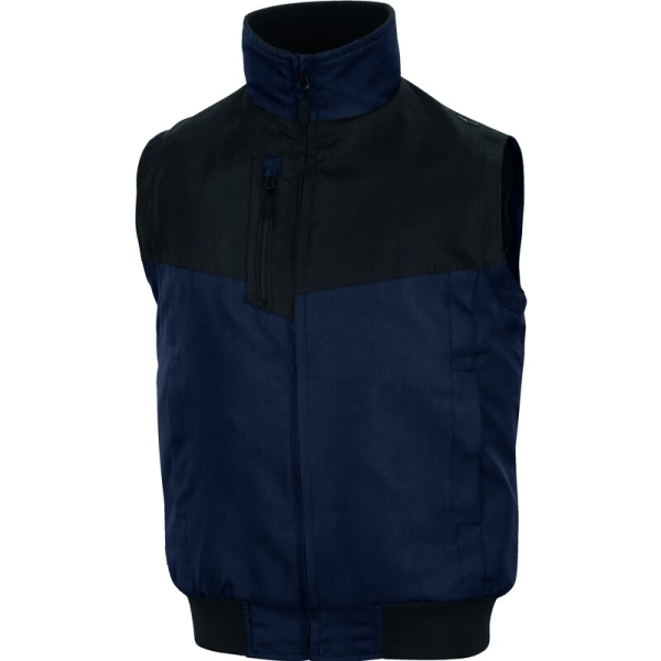 Jachetă 2 în 1 -  Oxford - 100% poliester - Acoperire poliuretanică | Căptuşeală: Fleece - 100% poliester, culori: Albastru, Gri-Negru, Kaki-Negru, Bleumarin-Negru, Negru