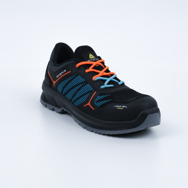 Pantofi Campione S1Ps Kék   - Material textil - Microfibră - TPU - Tricotată - Branț : PU/2d Negru-Albastru