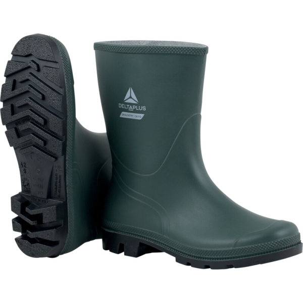 Cizme Groundmc Ob   - PVC - Branț : PVC Verde-Negru