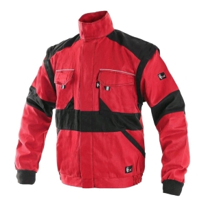 Jacheta de lucru Lux Eda– bumbac twill cu mâneci detașabile