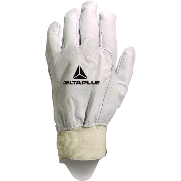 Mănușă preformată palmă piele/dos piele - Capră, culori: Natural