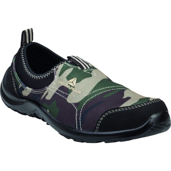Pantofi Miamis1P Camo   - Material textil - Poliester - Bumbac - Branț : PU Kaki