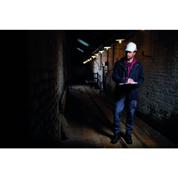 Jachetă călduroasă -  Pânză - 100% bumbac | Căptuşeală: Fleece - 100% poliester, culori: Negru