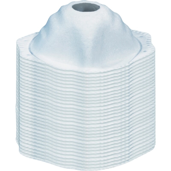 Semimască de unică folosință - Material sintetic nețesut - Cutie de 30, culoare Gri