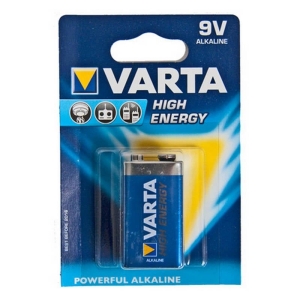 Baterie alcalină VARTA 9 V – VAR‑4922 (High Energy)