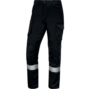 Pantaloni de lucru -  Twill - 63% poliester 34% bumbac 3% elastan, culori: Negru