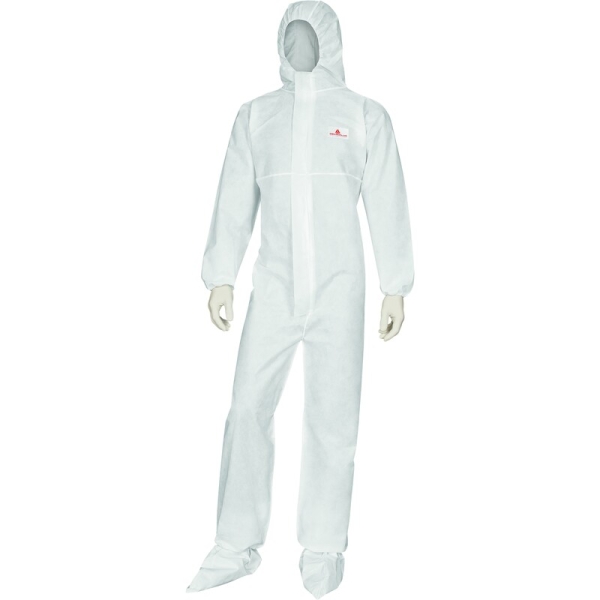 Combinezon de unică folosință - Polipropilenă, SMMS -  smms 100% polipropilenă, culori: Alb