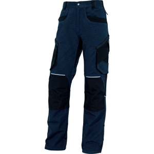 Pantaloni de lucru -  Pânză - 97% bumbac 3% elastan, culori: Bleumarin, Gri