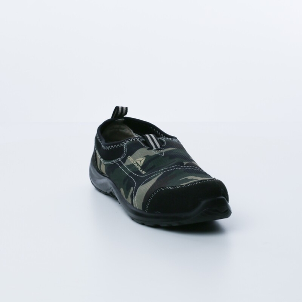 Pantofi Miamis1P Camo   - Material textil - Poliester - Bumbac - Branț : PU Kaki
